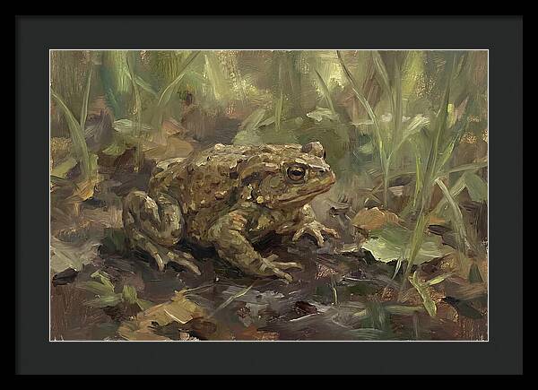 Toad Among The Grass