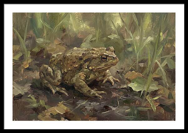 Toad Among The Grass