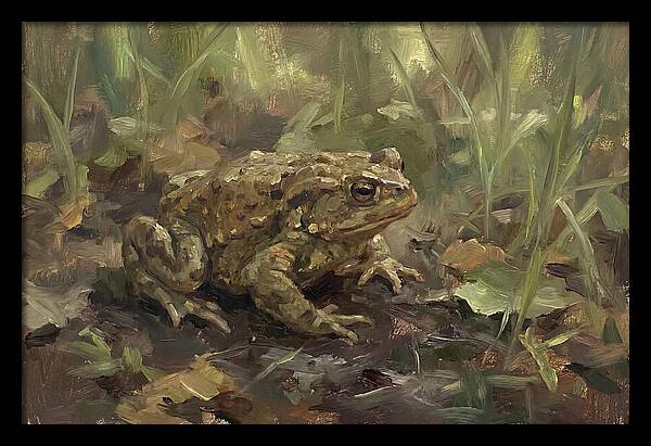 Toad Among The Grass