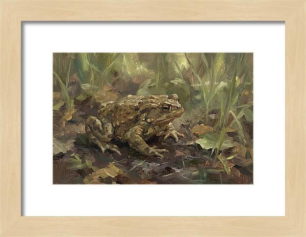 Toad Among The Grass