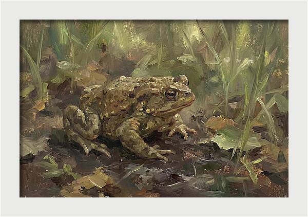 Toad Among The Grass