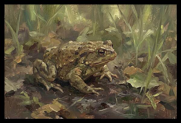Toad Among The Grass
