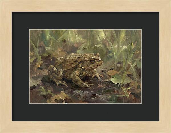 Toad Among The Grass
