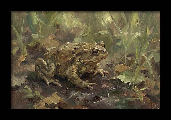 Toad Among The Grass
