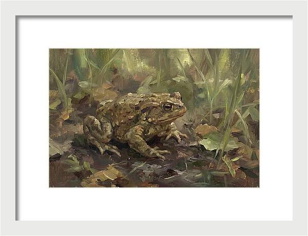 Toad Among The Grass