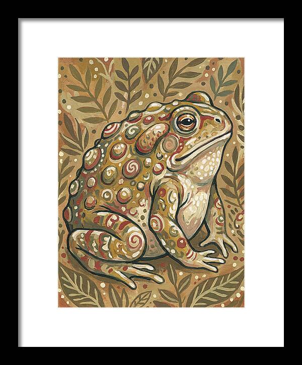 Toad Folk Among Leaves