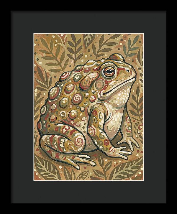 Toad Folk Among Leaves