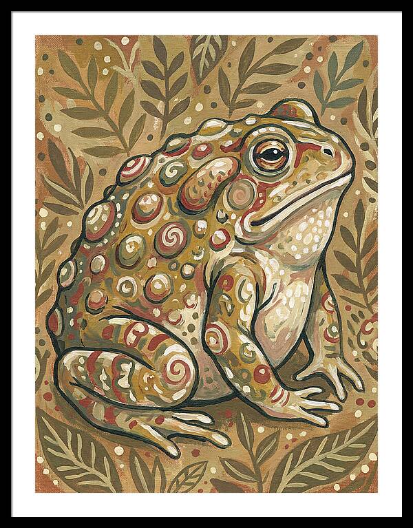 Toad Folk Among Leaves