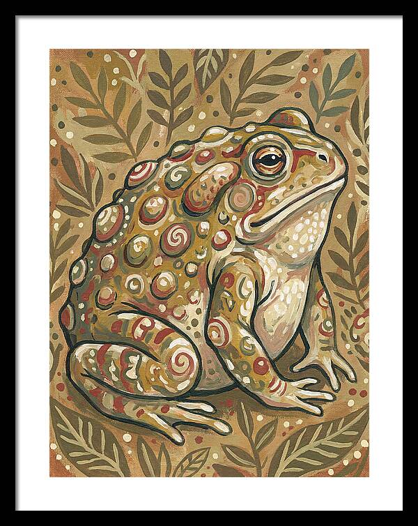 Toad Folk Among Leaves