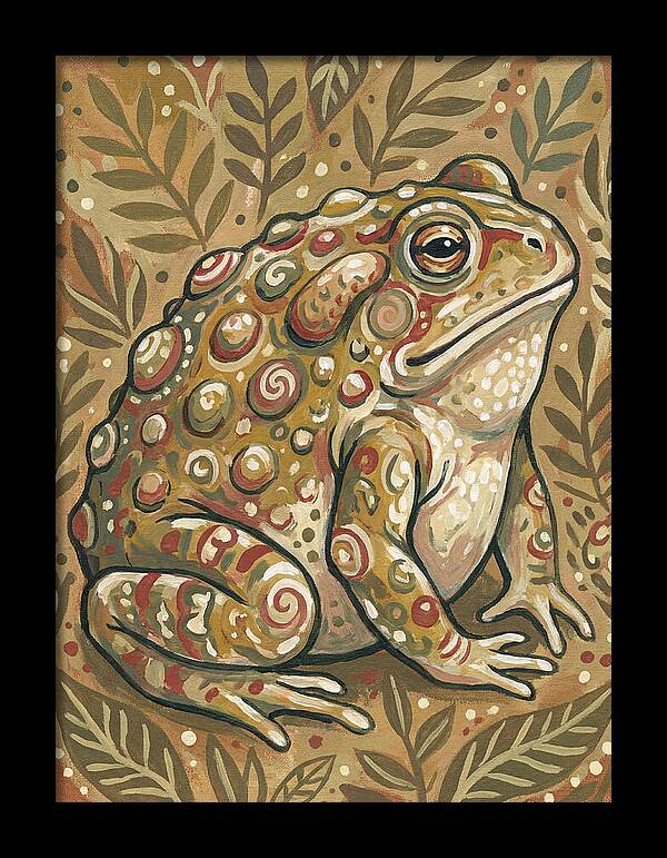 Toad Folk Among Leaves