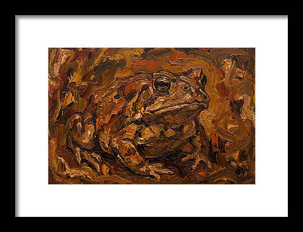 Toad In Expressionist Style