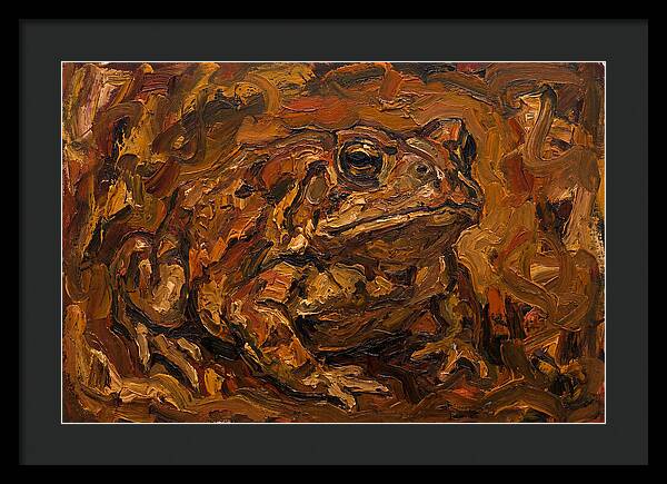 Toad In Expressionist Style