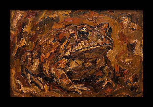 Toad In Expressionist Style