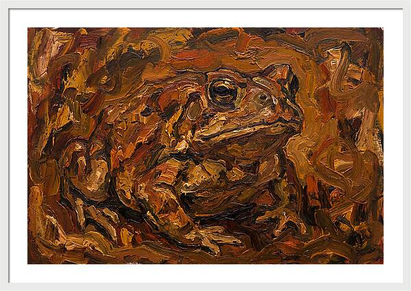 Toad In Expressionist Style