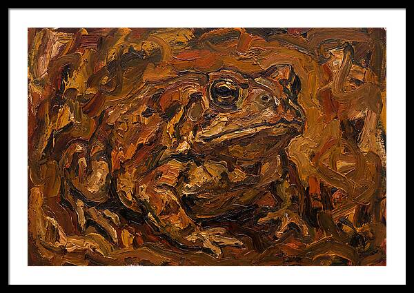 Toad In Expressionist Style
