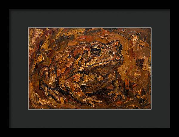 Toad In Expressionist Style
