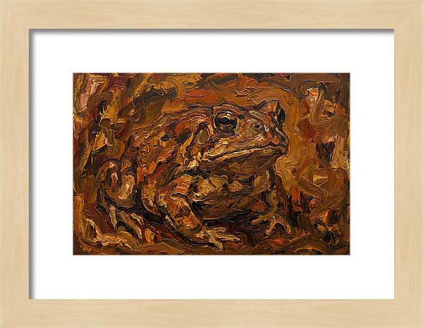 Toad In Expressionist Style