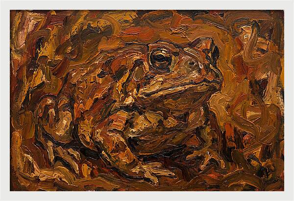Toad In Expressionist Style