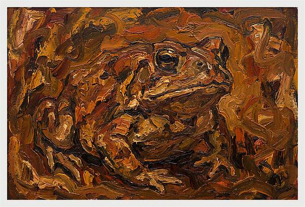 Toad In Expressionist Style