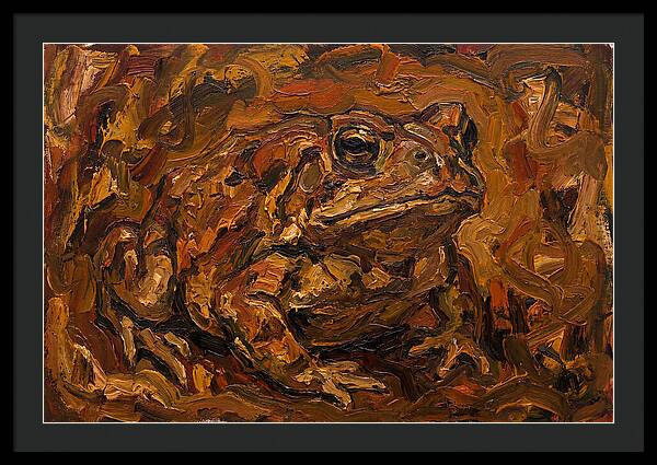 Toad In Expressionist Style