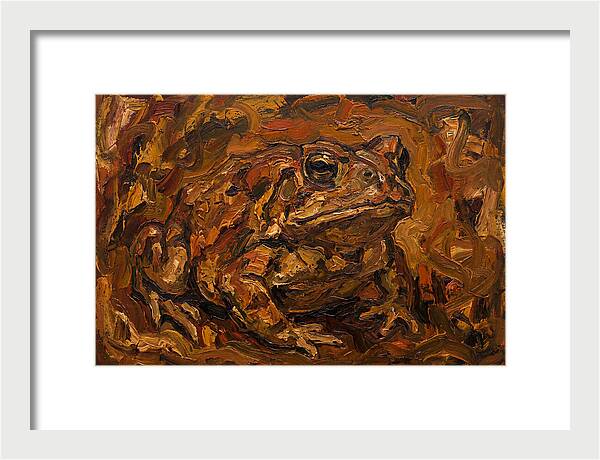 Toad In Expressionist Style