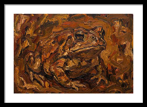 Toad In Expressionist Style