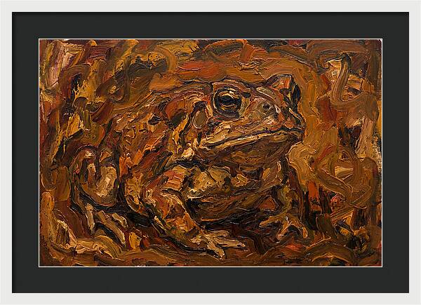 Toad In Expressionist Style
