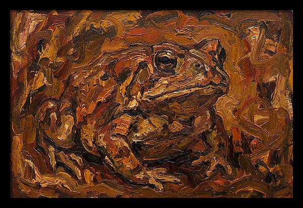 Toad In Expressionist Style