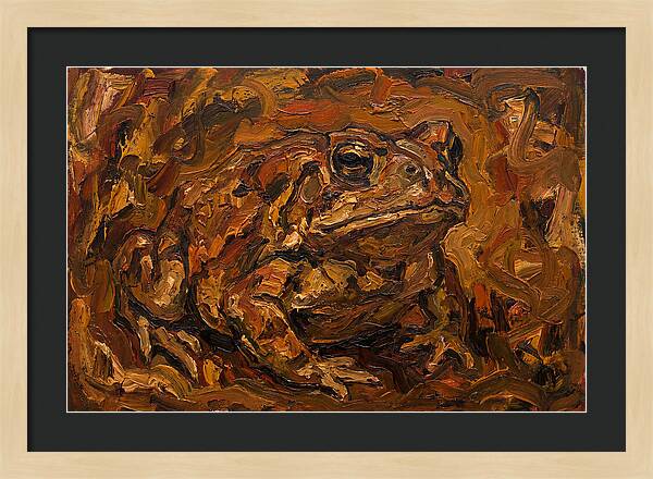 Toad In Expressionist Style