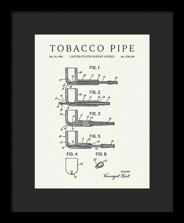 Tobacco Pipe Minimalist Patent Us2395596a