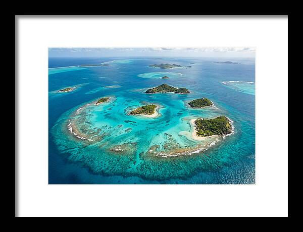 Tobago Cays Aerial View