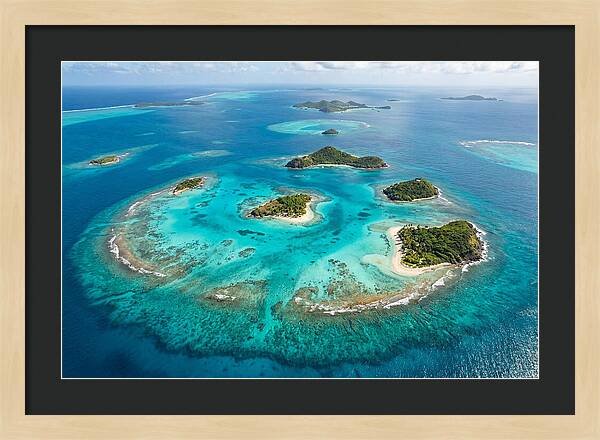 Tobago Cays Aerial View