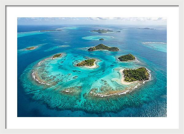 Tobago Cays Aerial View