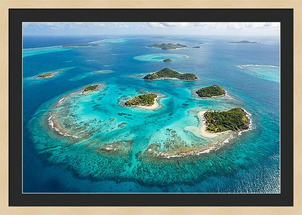 Tobago Cays Aerial View