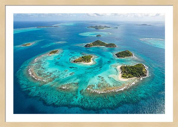 Tobago Cays Aerial View