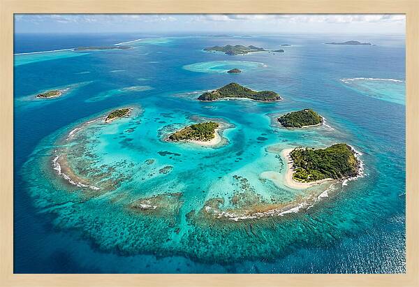 Tobago Cays Aerial View
