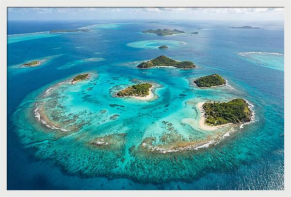 Tobago Cays Aerial View