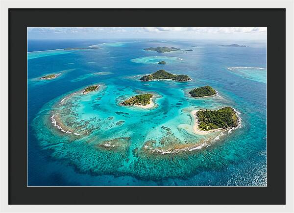 Tobago Cays Aerial View