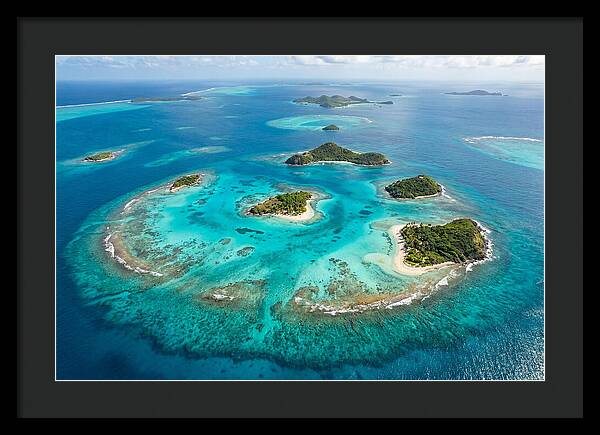 Tobago Cays Aerial View