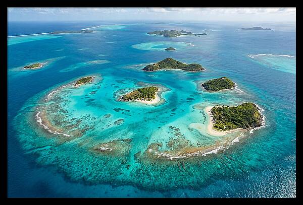 Tobago Cays Aerial View