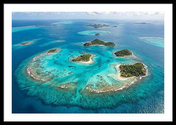Tobago Cays Aerial View