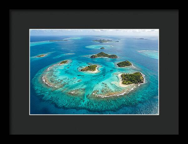 Tobago Cays Aerial View