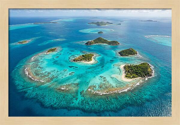 Tobago Cays Aerial View