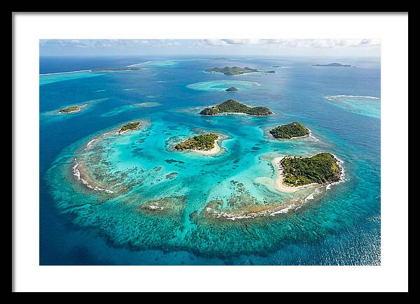 Tobago Cays Aerial View
