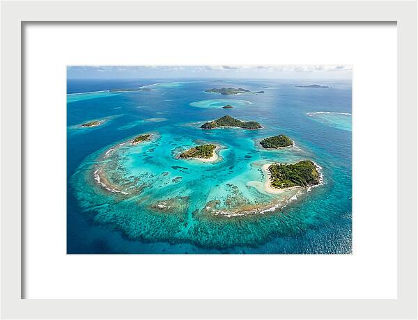 Tobago Cays Aerial View