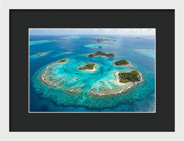 Tobago Cays Aerial View