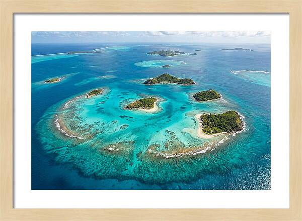 Tobago Cays Aerial View