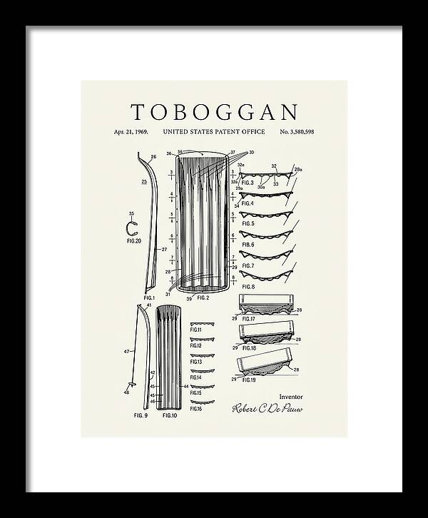 Toboggan Minimalist Patent Us3580598a