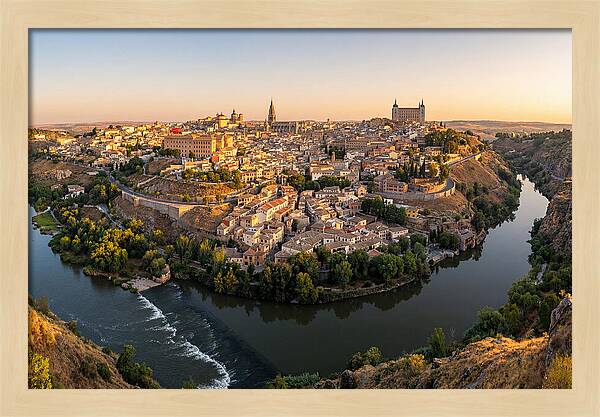 Toledo At Golden Hour