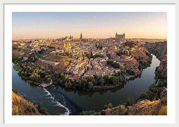 Toledo At Golden Hour